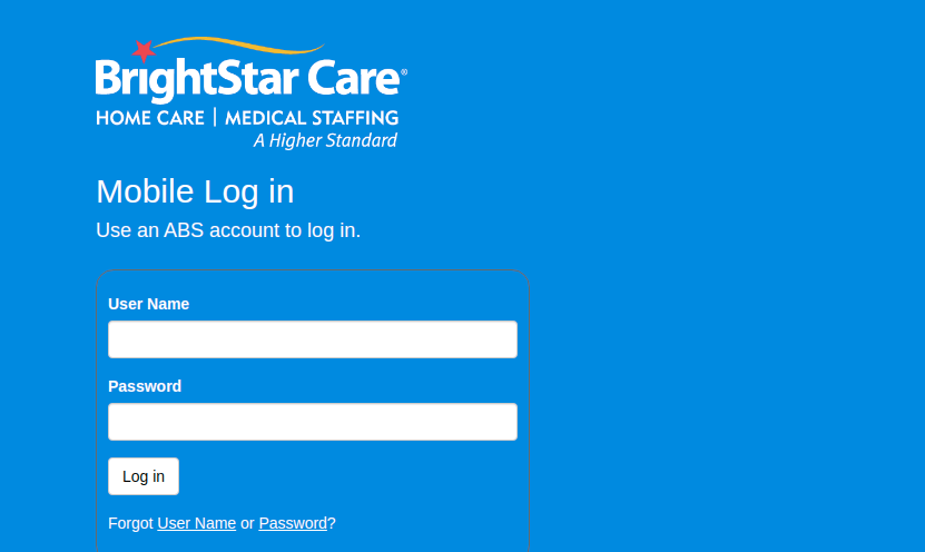 brightstar care login