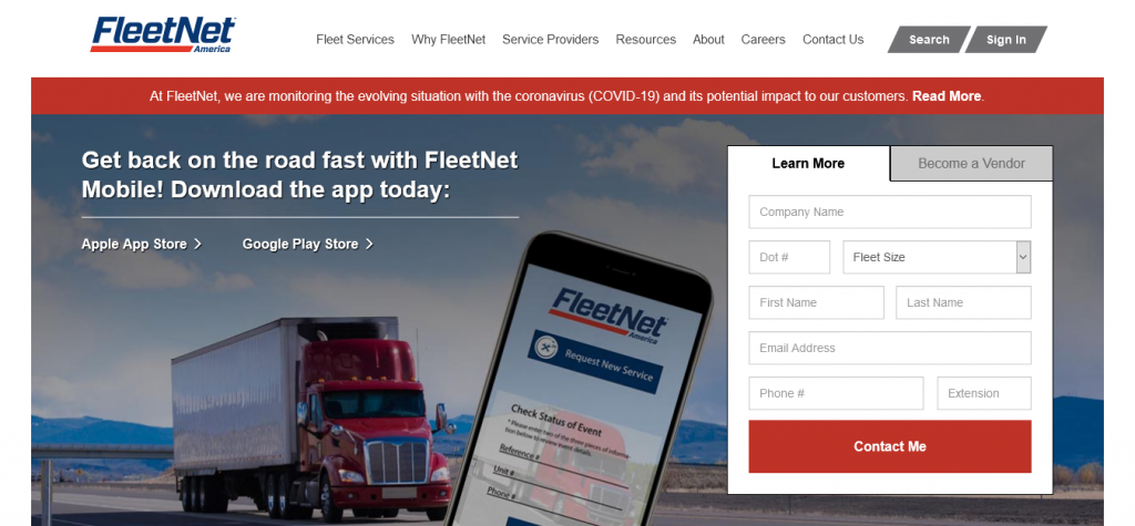 FleetNet Login
